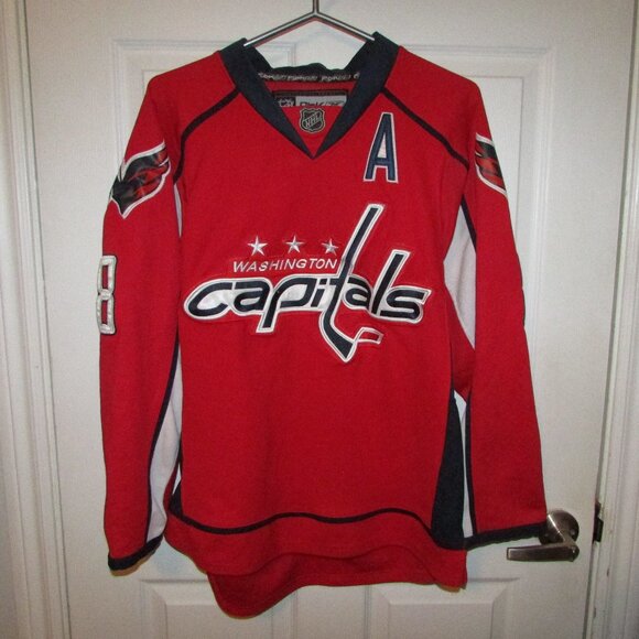 Alex Ovechkin "A" Washington Capitals Jersey Sz 48 - Picture 2 of 10